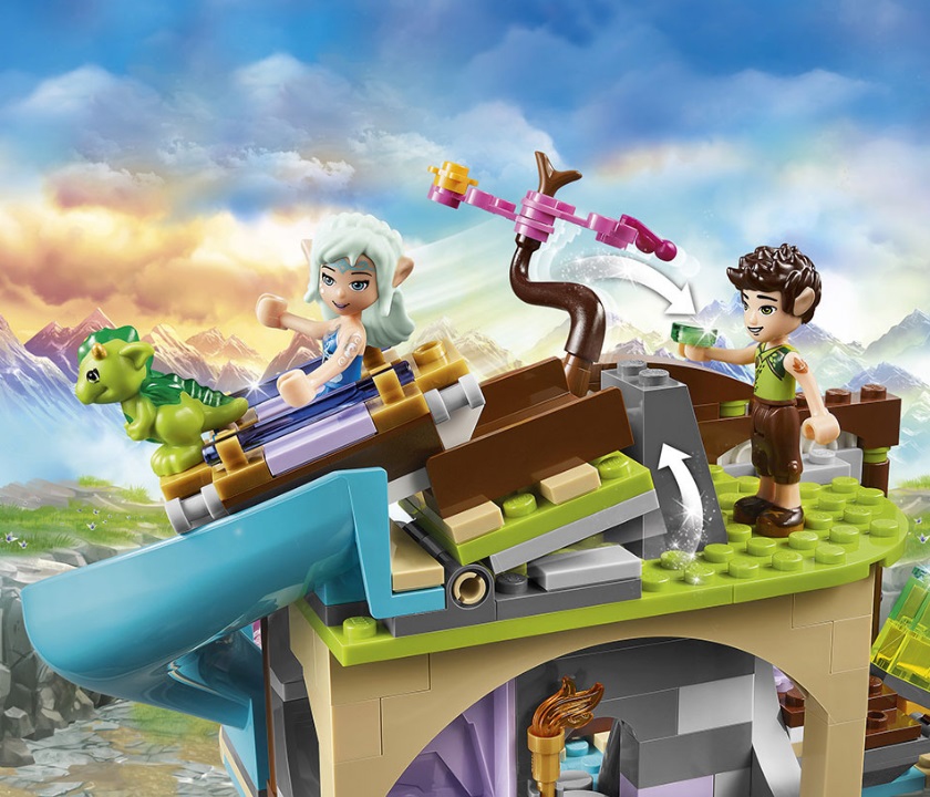 Lego Elves. Лего Эльфы. Кристальная шахта  